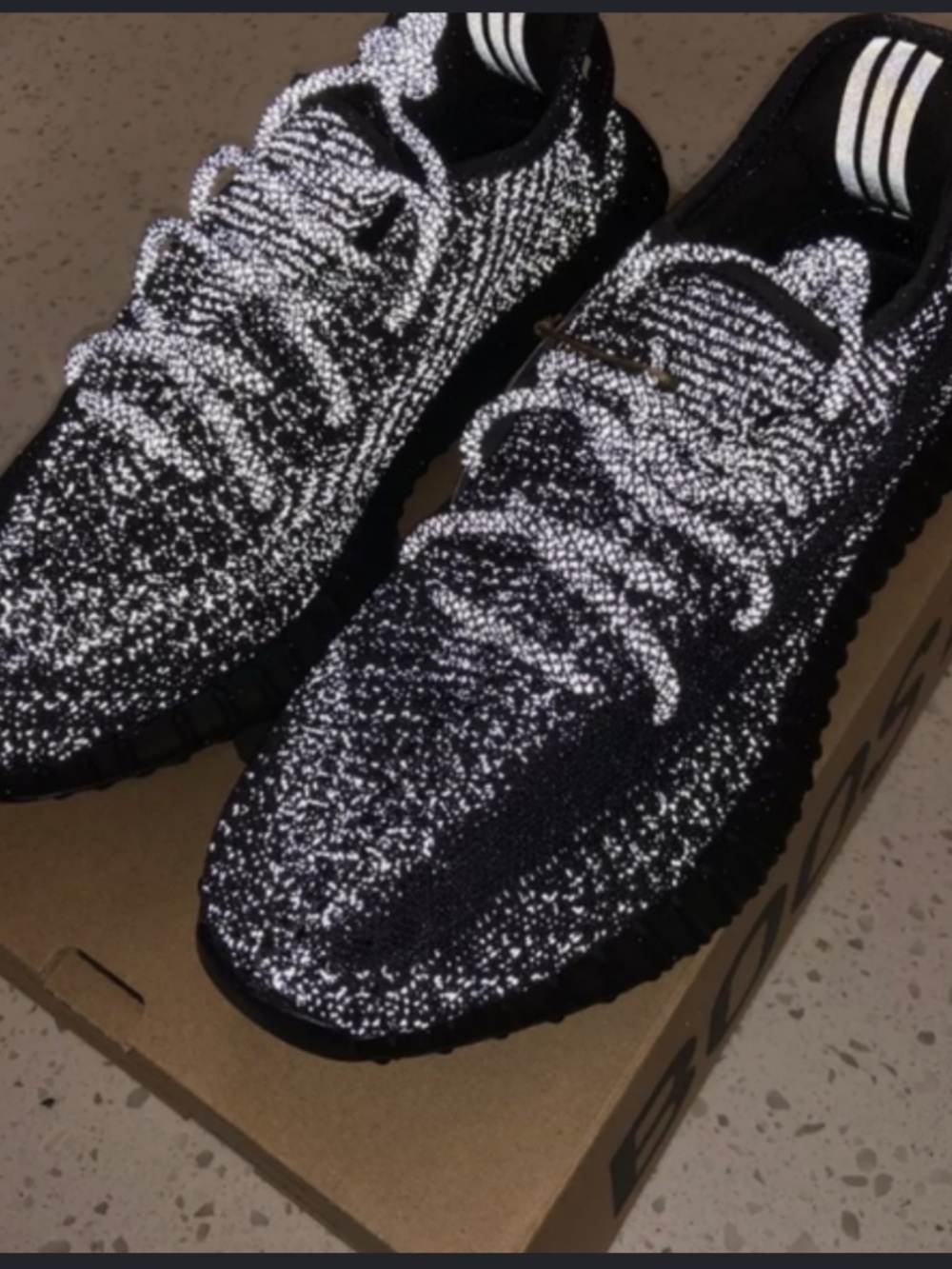 Adidas Yeezy Boost 350 V2 Reflective Triple Black